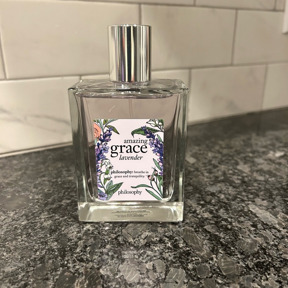 Philosophy Amazing Grace Lavender 4 fl Ounces Eau De Toilette Spray OPENED